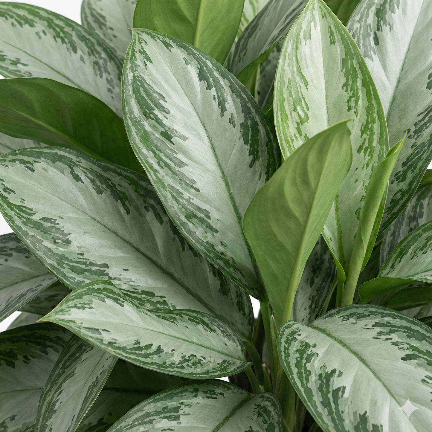 Chinese Evergreen; Aglaonema Silver Bay | 55cm